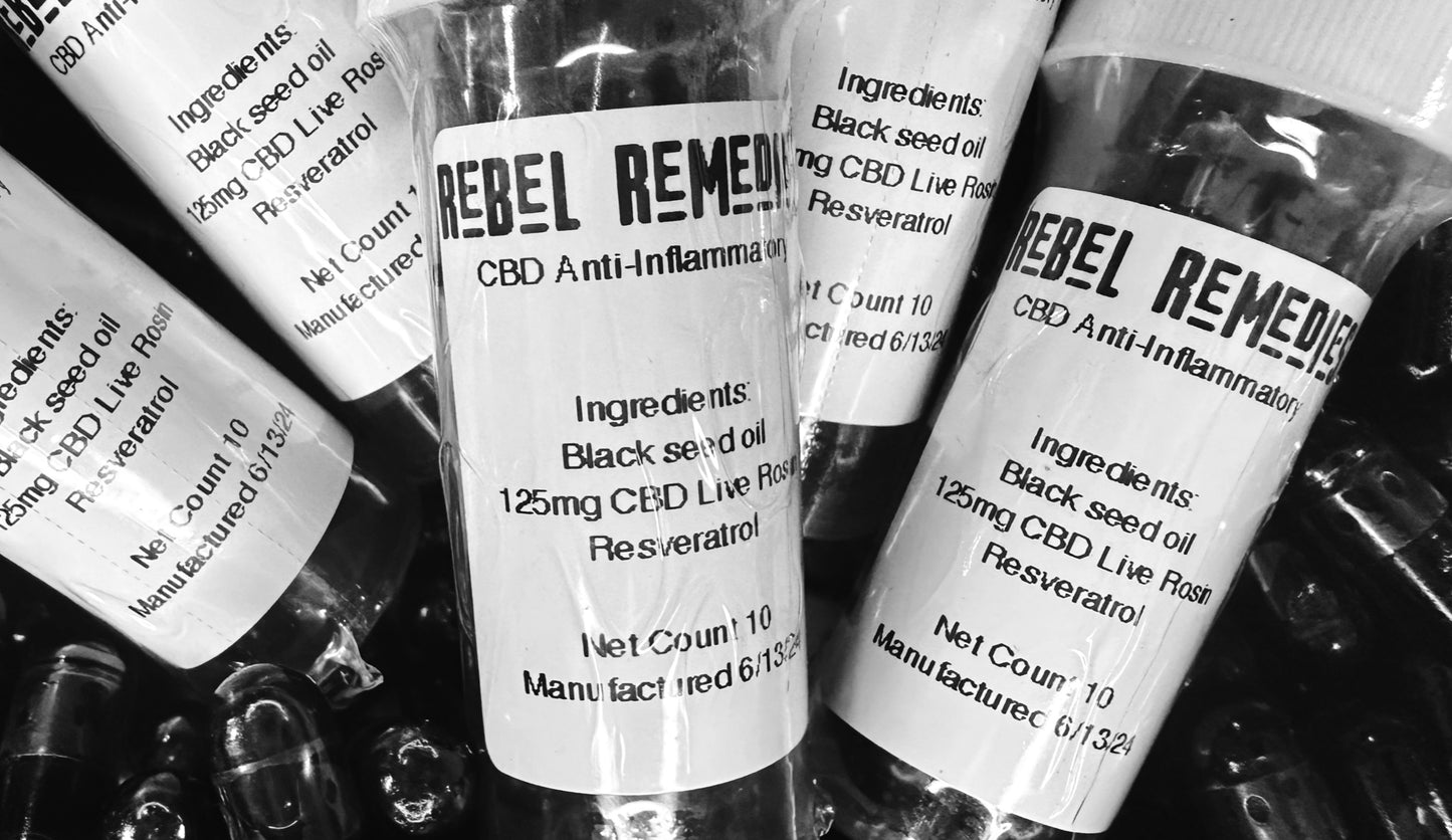 Rebel Remedy CBD Bombs 10ct